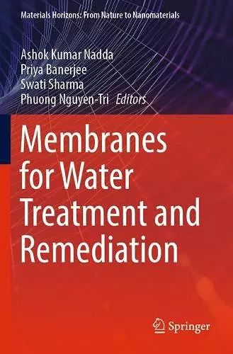 Membranes for Water Treatment and Remediation cover