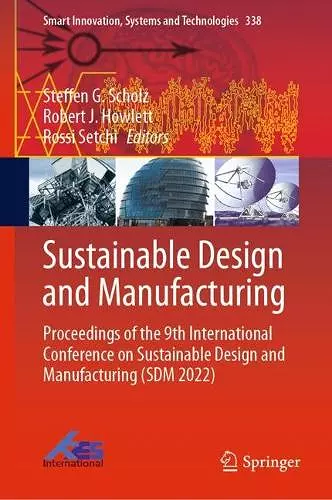 Sustainable Design and Manufacturing cover