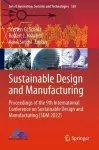 Sustainable Design and Manufacturing cover