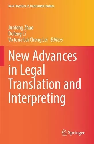 New Advances in Legal Translation and Interpreting cover