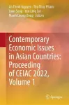 Contemporary Economic Issues in Asian Countries: Proceeding of CEIAC 2022, Volume 1 cover