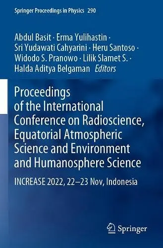 Proceedings of the International Conference on Radioscience, Equatorial Atmospheric Science and Environment and Humanosphere Science cover