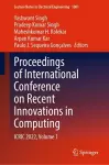 Proceedings of International Conference on Recent Innovations in Computing cover