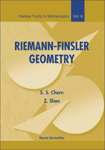 Riemann-finsler Geometry cover