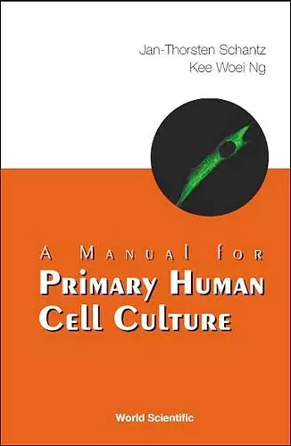 Manual For Primary Human Cell Culture, A cover