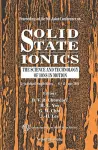 Solid State Ionics: The Science And Technology Of Ions In Motion - Proceedings Of The 9th Asian Conference cover