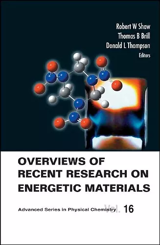 Overviews Of Recent Research On Energetic Materials cover