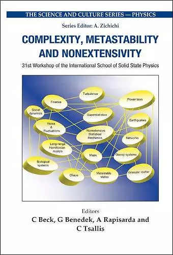 Complexity, Metastability And Nonextensivity - Proceedings Of The 31st Workshop Of The International School Of Solid State Physics cover