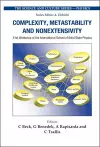 Complexity, Metastability And Nonextensivity - Proceedings Of The 31st Workshop Of The International School Of Solid State Physics cover