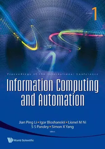 Information Computing And Automation - Proceedings Of The International Conference (In 3 Volumes) cover