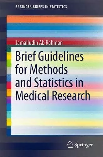 Brief Guidelines for Methods and Statistics in Medical Research cover