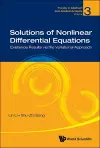 Solutions Of Nonlinear Differential Equations: Existence Results Via The Variational Approach cover