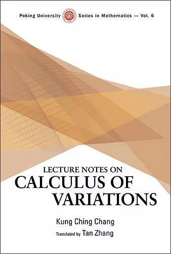 Lecture Notes On Calculus Of Variations cover