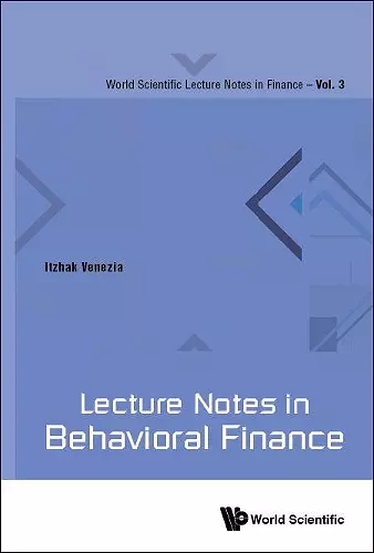 Lecture Notes In Behavioral Finance cover