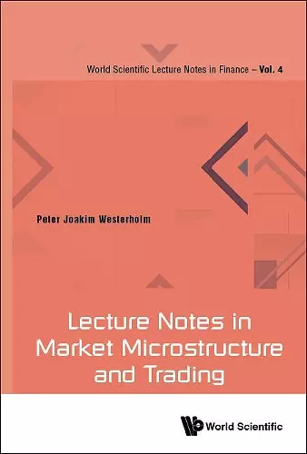 Lecture Notes In Market Microstructure And Trading cover