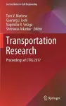 Transportation Research cover