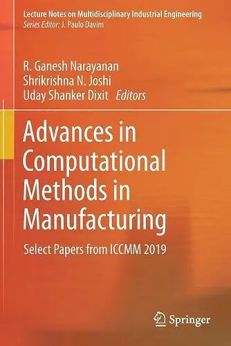 Advances in Computational Methods in Manufacturing cover