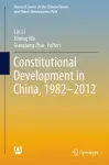Constitutional Development in China, 1982-2012 cover