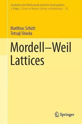 Mordell–Weil Lattices cover