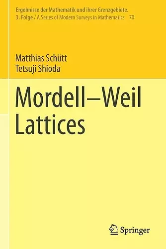 Mordell–Weil Lattices cover