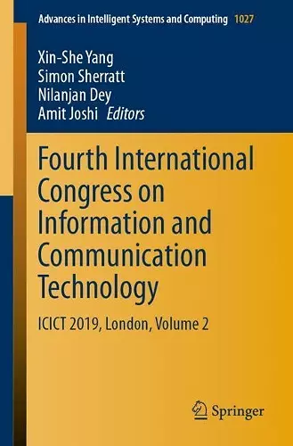 Fourth International Congress on Information and Communication Technology cover
