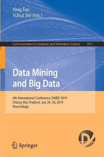 Data Mining and Big Data cover