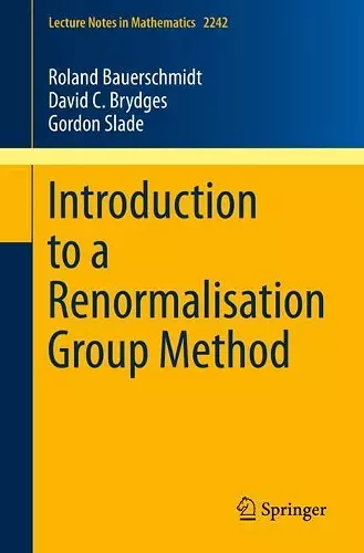 Introduction to a Renormalisation Group Method cover