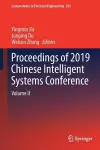 Proceedings of 2019 Chinese Intelligent Systems Conference cover