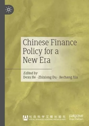 Chinese Finance Policy for a New Era cover
