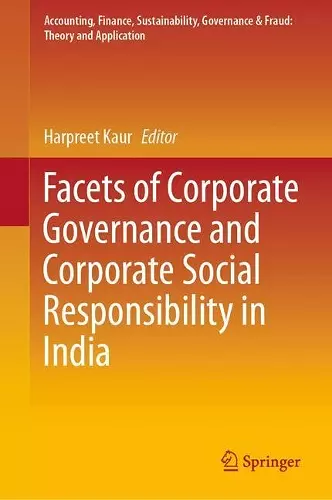 Facets of Corporate Governance and Corporate Social Responsibility in India cover