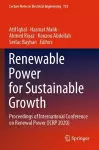 Renewable Power for Sustainable Growth cover