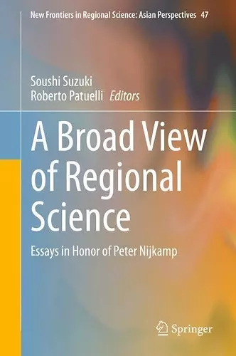 A Broad View of Regional Science cover