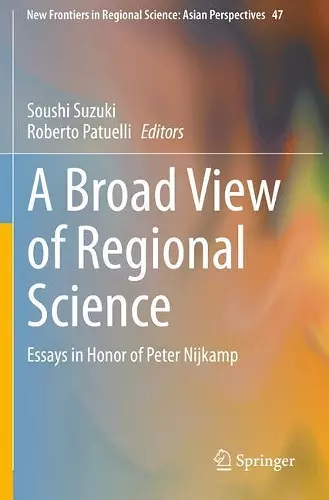 A Broad View of Regional Science cover