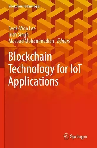 Blockchain Technology for IoT Applications cover