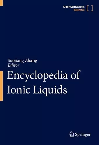 Encyclopedia of Ionic Liquids cover