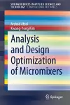 Analysis and Design Optimization of Micromixers cover