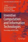 Inventive Computation and Information Technologies cover