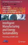 Intelligent Manufacturing and Energy Sustainability cover