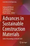 Advances in Sustainable Construction Materials cover