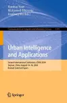 Urban Intelligence and Applications cover