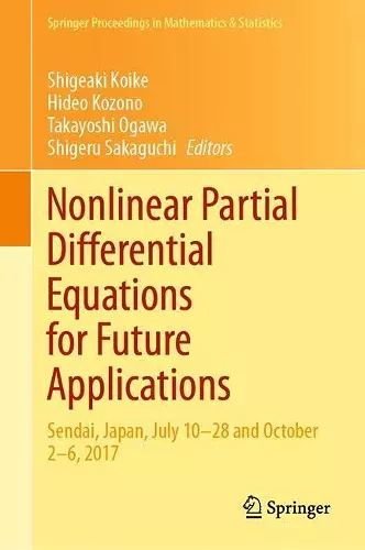 Nonlinear Partial Differential Equations for Future Applications cover