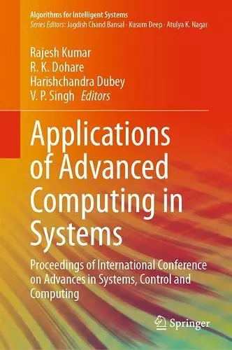 Applications of Advanced Computing in Systems cover