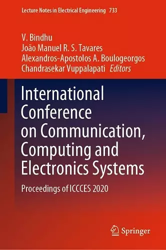 International Conference on Communication, Computing and Electronics Systems cover