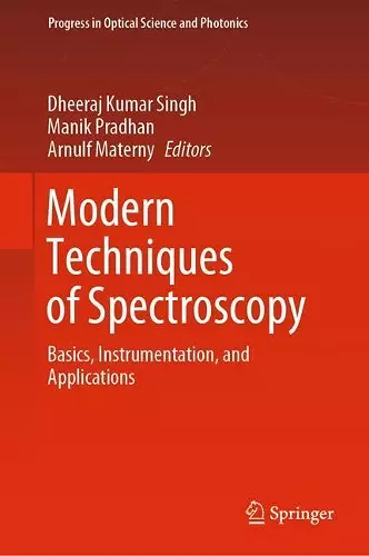 Modern Techniques of Spectroscopy cover