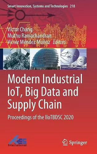 Modern Industrial IoT, Big Data and Supply Chain cover
