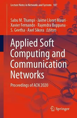 Applied Soft Computing and Communication Networks cover