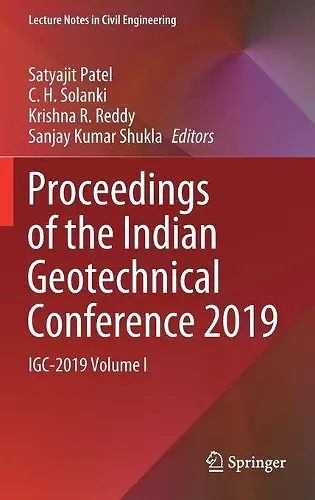 Proceedings of the Indian Geotechnical Conference 2019 cover