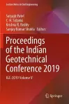 Proceedings of the Indian Geotechnical Conference 2019 cover
