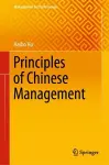 Principles of Chinese Management cover