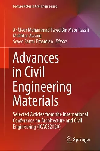 Advances in Civil Engineering Materials cover